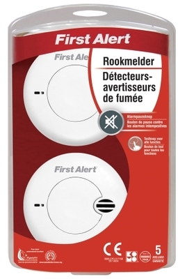 Lot de 2 détecteur de fumée First Alert