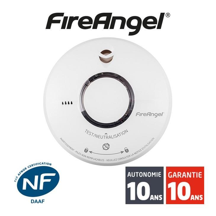 Fireangel - Détecteur de fumée NF FIREANGEL ST620