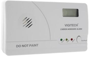 Détecteur de monoxyde de carbone (CO) VIGITECH CE EN50291 Détecteur de monoxyde de carbone