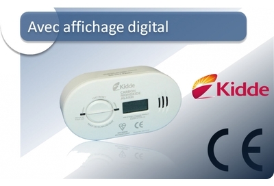 Détecteur de Monoxyde de carbone ecran LCD