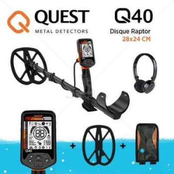 Détecteur de Métaux Détecteur Quest Q40 Raptor Détecteur de Métaux Détecteur