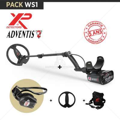 Détecteur de Métaux XP ADVENTIS 2 - Casque sans fi