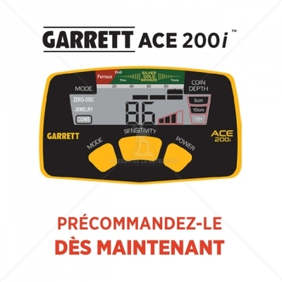 Détecteur de Métaux GARRETT ACE 200i