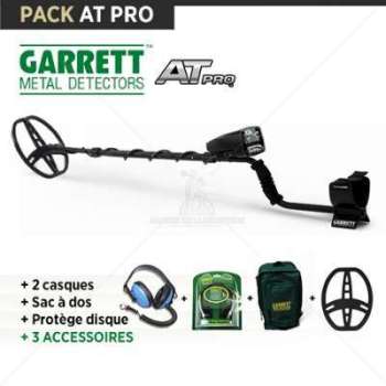 Détecteur de Métaux Garrett AT PRO : 2 casques + p