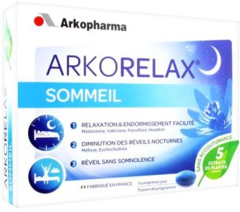ARKOPHARMA Arkorelax - Sommeil, 15 comprimés