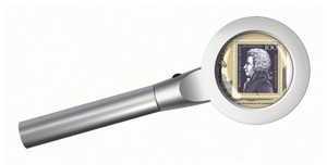 Bresser Loupe à main 2,5x 55mm éclairage LED