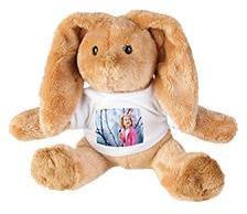 Peluche avec t-shirt photo (lapin)