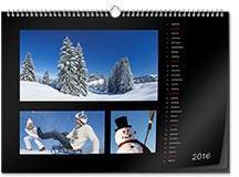 Calendrier mural classique A3 (paysage)