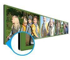 Tableau MultiphotoAlu 120x20cm