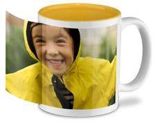 Mug photo intérieur coloré (panorama, noir)