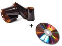 Développement négatif couleur + mise sur CD dune
