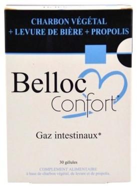 Belloc Charbon Confort Gaz intestinaux 30 gélules Belloc Charbon Confort Gaz