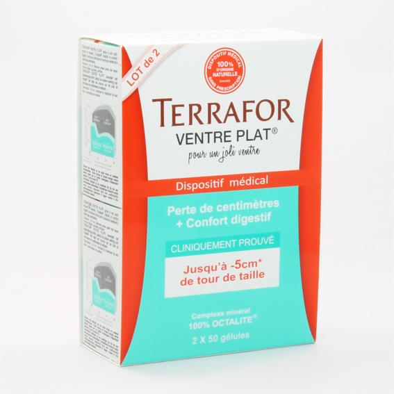 Terrafor Ventre Plat Lot de 2