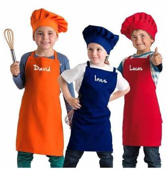 Tablier personnalisé Toque petit chef Tablier personnalisé Toque