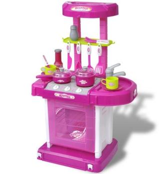 VidaXL Cuisine-jouet pour enfants avec effets lumi