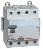 LEGRAND - Inter différentiel tétrapolaire 63A type