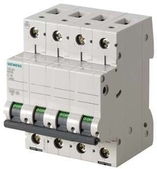 Siemens - Disjoncteur tetrapolaire 32A Courbe C Siemens - Disjoncteur tetrapolaire
