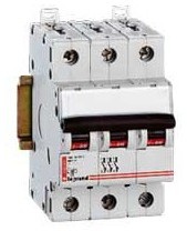 LEGRAND - Disjoncteur triphasé - Vis/Vis - 10A