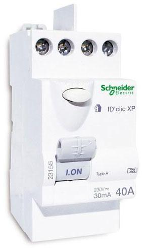 SCHNEIDER Interrupteur différentiel XP DCLIC 40A 3