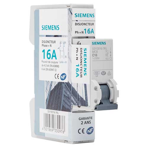 Disjoncteur Siemens 16A - Siemens