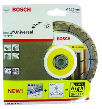 Disque à tronçonner diamanté BOSCH D BEST Universe
