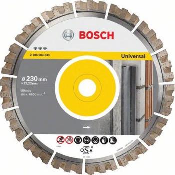 Disque à tronçonner diamanté BOSCH D BEST Universe
