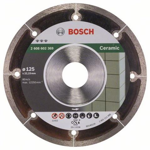 Disque à tronçonner diamanté BOSCH Spécial Grès Cé