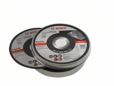 Boite de 10 disques à tronçonner Rapido Ø 125 mm s