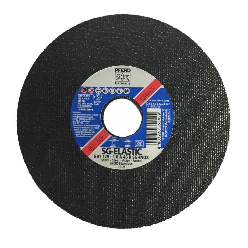 DISQUE à Tronçonner PFERD SG-ELASTIC EHT 125-1.6 A