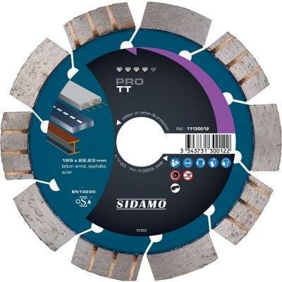 Disque diamant Pro TT(230mm) - SIDAMO - 11130013