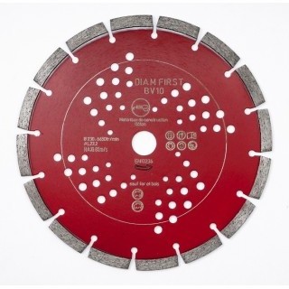 Disque diamants béton FIRST BV10 diamètre 230 alés
