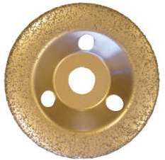 Disque 125 mm bombé - Grain fin 36 Disque 125 mm bombé - Grain