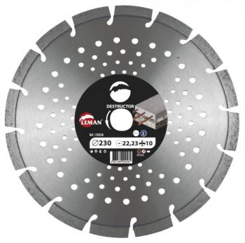 Disque diamant ventilé Destructor pour béton armé pierres Disque diamant ventilé Destructor