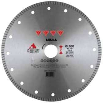 Disque diamant ninja diamètre 125 mm segment 7 mm alésage Disque diamant ninja diamètre