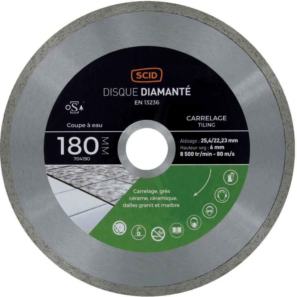 Disque diamanté grés cérame et carrelage SCID - Di