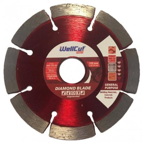 Disque WellCut PROFI DIAMANT SEGMENTE