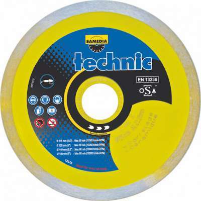DISQUE DIAMANT FAIENCE D 125 TECHNIC JC DISQUE DIAMANT FAIENCE D 125