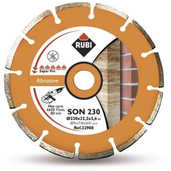 Disque diamant RUBI SON Ø230 mm SUPERPRO COUPE A S