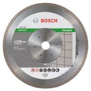 Disque à tronçonner BOSCH diamanté Best for Cerami