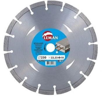 Disque diamant béton armé diamètre 230 mm 16 dents Disque diamant béton armé