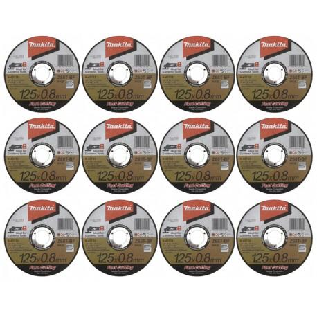 12 Disques à tronçonner métal et inox MAKITA B-457
