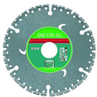 Disque diamant universel One For All 230 mm HELLER Disque diamant universel One