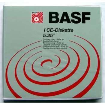 BASF CE-Disquette 5,25 pouces, pack de 1 pièce