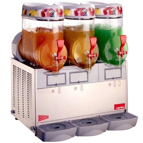 Machine à Granités et Milkshakes 3x 6L 1300W Machine à Granités et Milkshakes