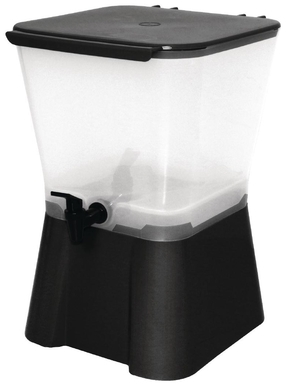 Distributeur de boissons noir Olympia 11L Distributeur de boissons noir