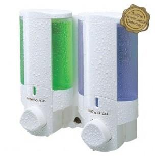 66255 Distributeur de savon Aviva Blanc 2 r servoirs 66255 Distributeur de savon
