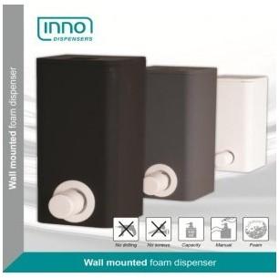 Distributeur Mural de savon mousse Blanc
