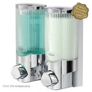68244 Distributeur de savon Signature Chrome, 2 ré