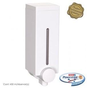 55150 Distributeur de savon Compact Blanc 1 réserv