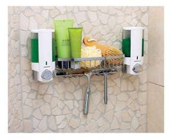 66254-BSK Distributeur de savon Aviva Blanc 2 r servoirs 66254-BSK Distributeur de